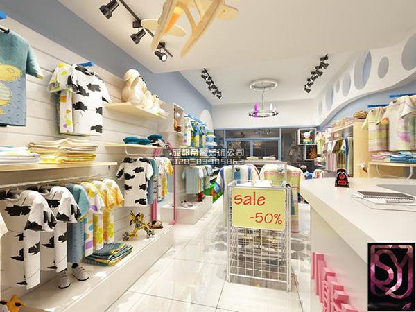 成都40平童裝店鋪如何裝修設(shè)計(jì)？